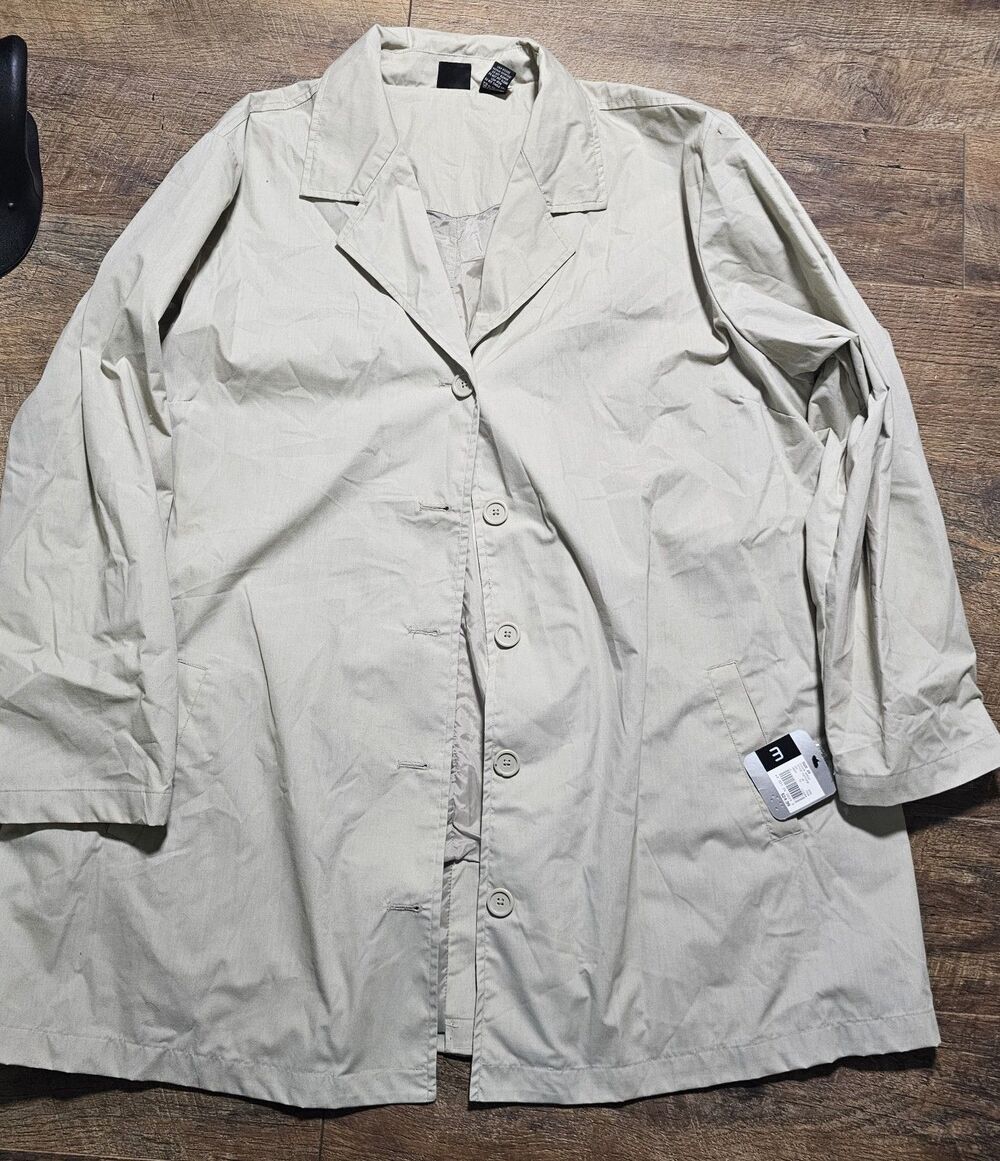 Mossimo Woman Birch/Tan Jacket 2XL New With Tags